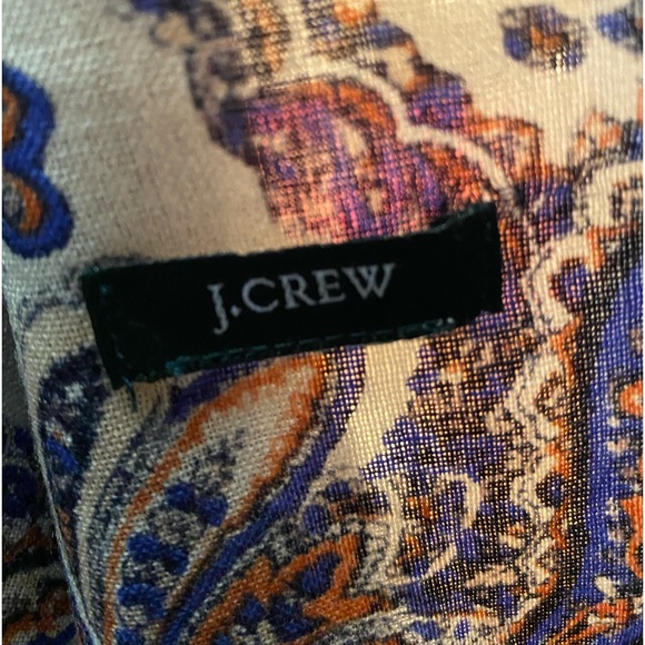 j. crew scarf paisley print scarf - Picture 6 of 6